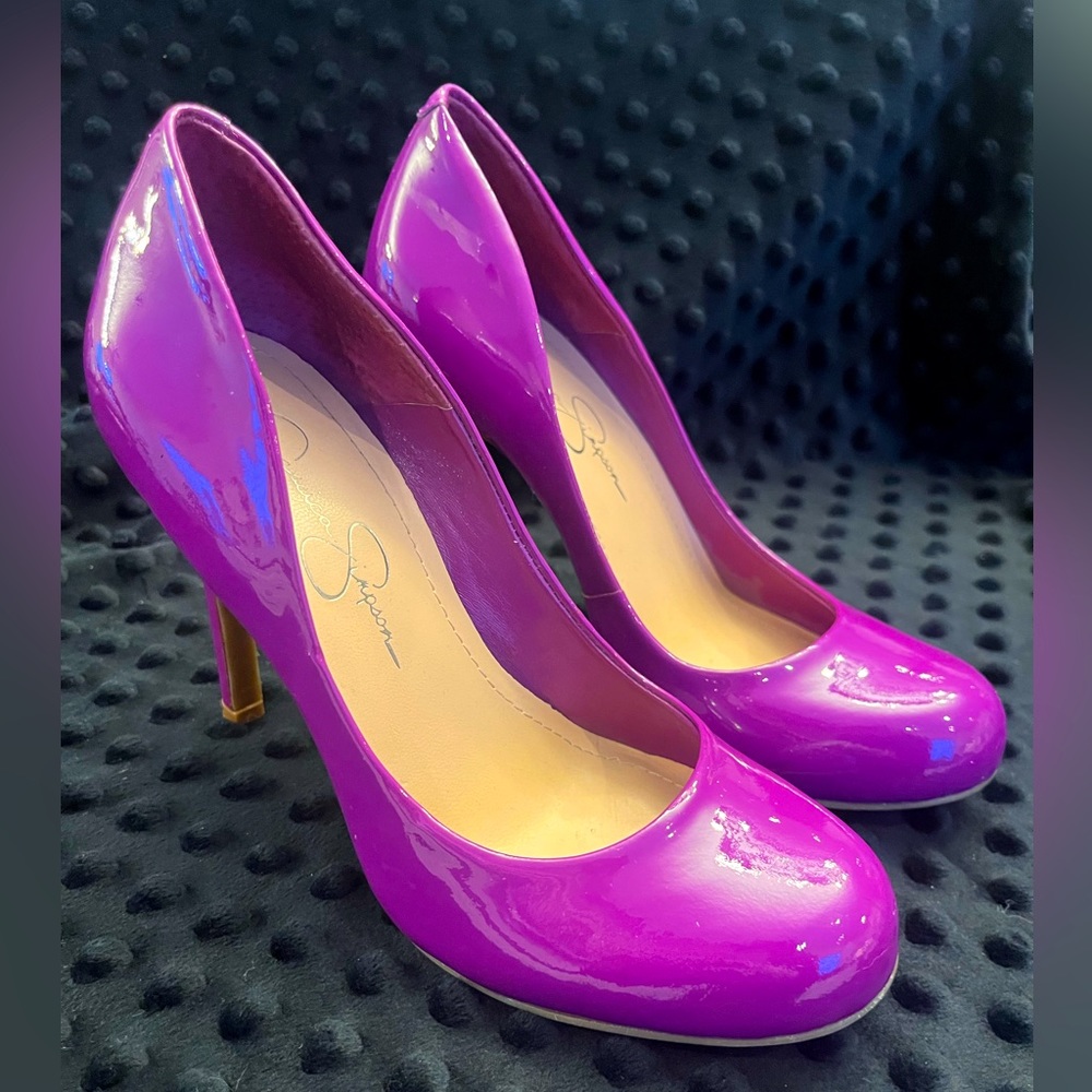 Jessica Simpson Purple Heels